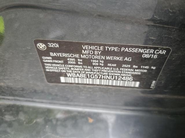 WBA8E1G57HNU12486 BMW 320 I