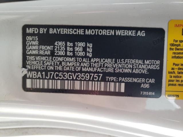 WBA1J7C53GV359757 BMW M235I
