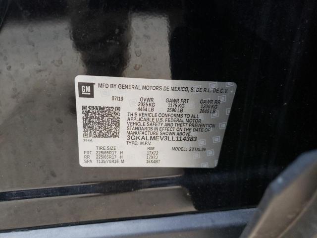 3GKALMEV3LL114383 GMC Terrain Sle