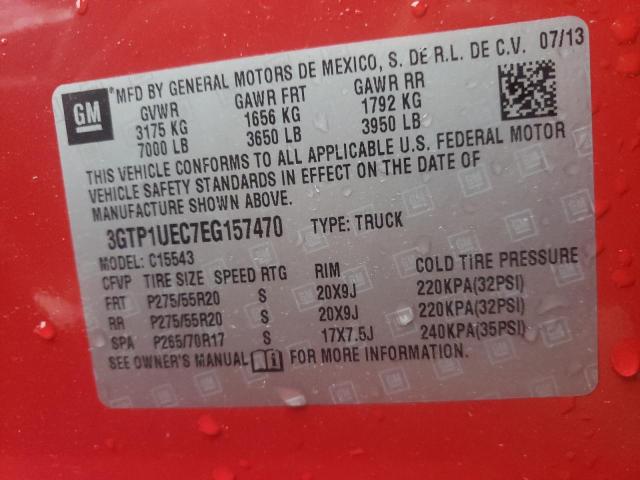 3GTP1UEC7EG157470 GMC Sierra C1500 Sle