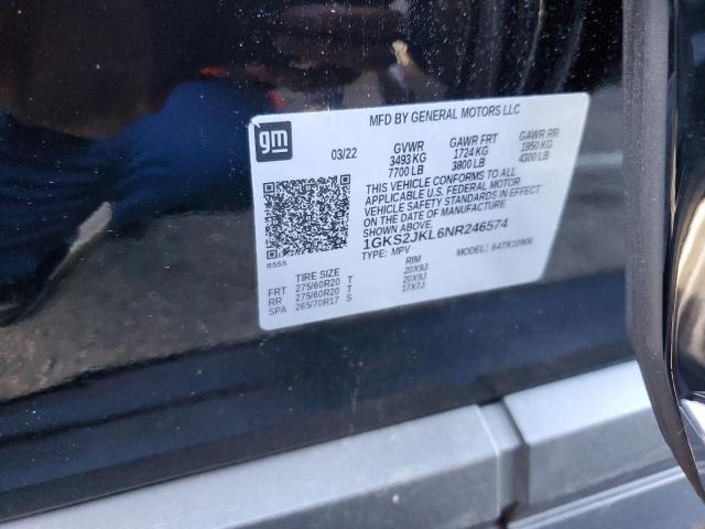 1GKS2JKL6NR246574 GMC YUKON XL DENALI