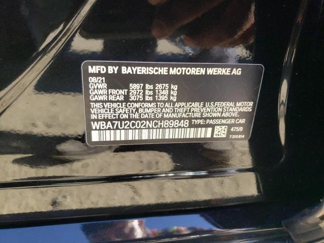 WBA7U2C02NCH89848 BMW 750 Xi