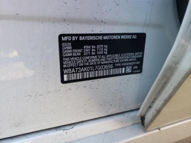 WBA73AK01L7G03656 BMW 228XI