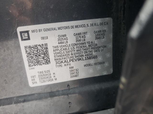 3GKALPEV9KL158565 GMC Terrain Slt