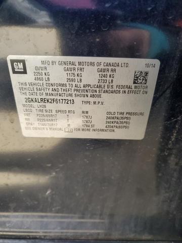 2GKALREK2F6177213 GMC Terrain Sle
