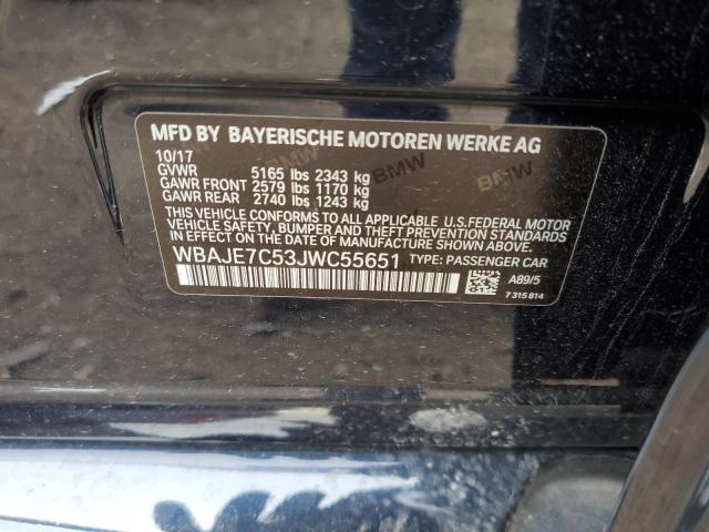 WBAJE7C53JWC55651 BMW 540 XI