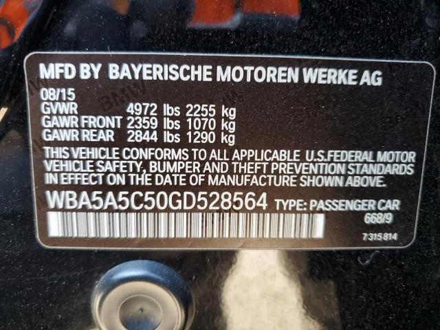 WBA5A5C50GD528564 BMW 528 I
