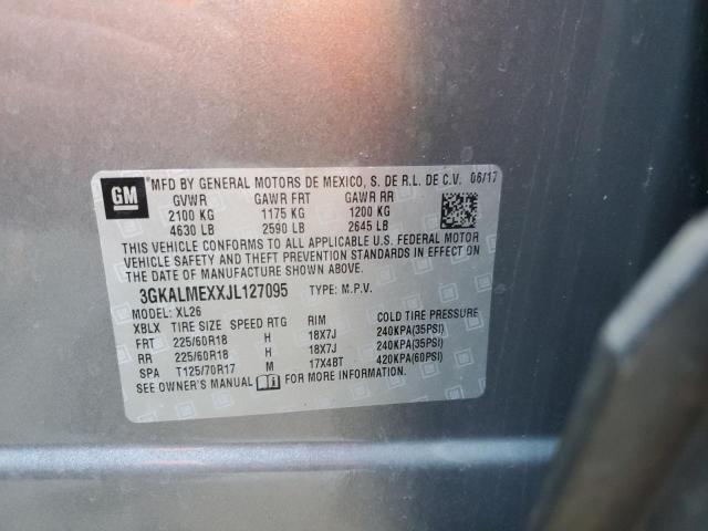 3GKALMEXXJL127095 GMC Terrain Sle