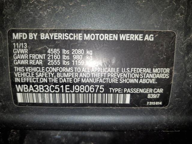 WBA3B3C51EJ980675 BMW 328 XI