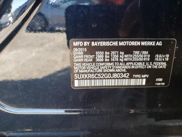 5UXKR6C52G0J80342 BMW X5 Xdrive50i