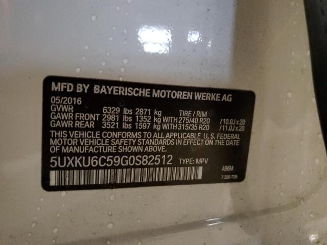 5UXKU6C59G0S82512 BMW X6 Xdrive50i