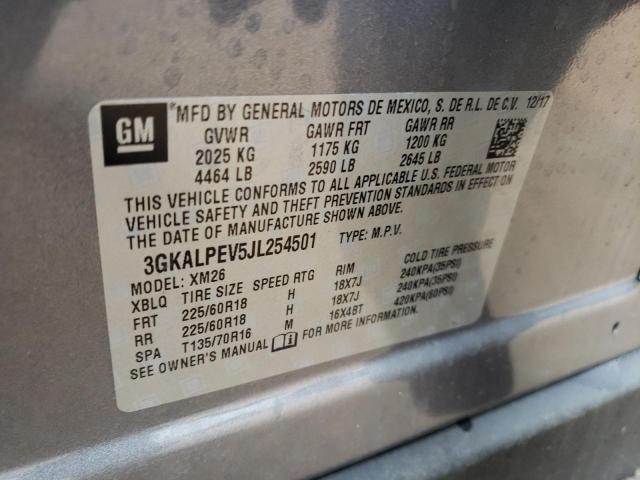 3GKALPEV5JL254501 GMC Terrain Slt