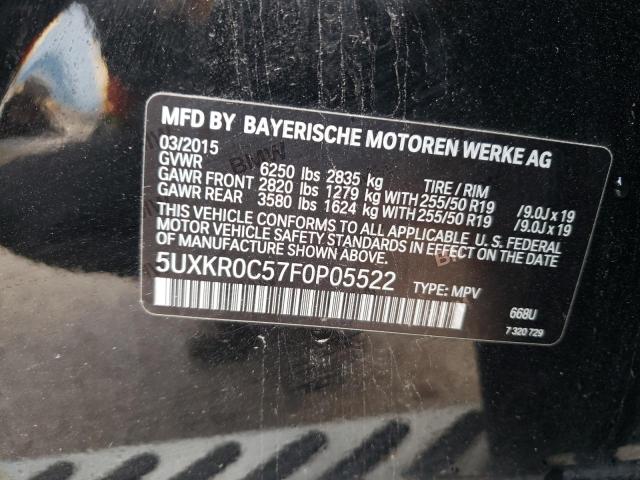 5UXKR0C57F0P05522 BMW X5 Xdrive35i