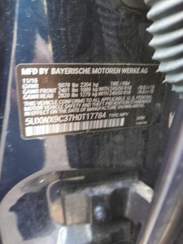 5UXWX9C37H0T17784 BMW X3 Xdrive28i