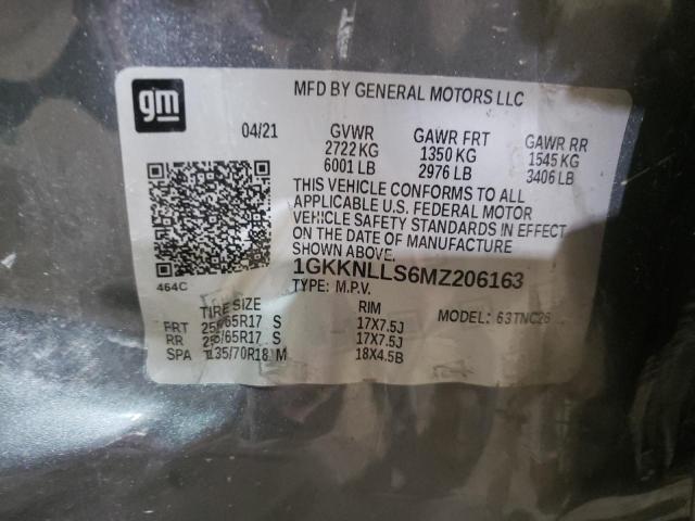 1GKKNLLS6MZ206163 GMC Acadia At4