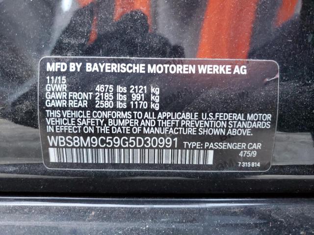WBS8M9C59G5D30991 BMW M3