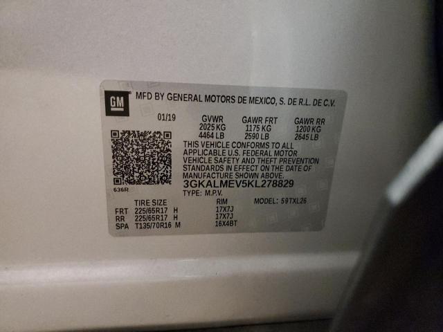 3GKALMEV5KL278829 GMC Terrain Sle
