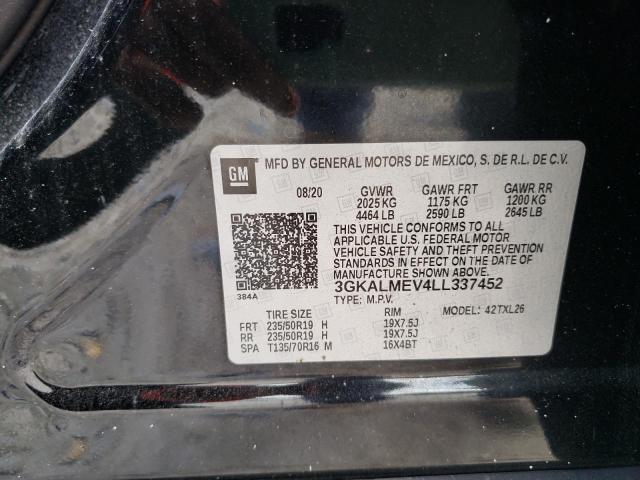 3GKALMEV4LL337452 GMC Terrain Sle