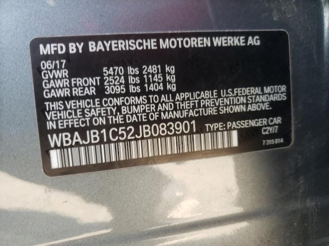 WBAJB1C52JB083901 BMW 530XE