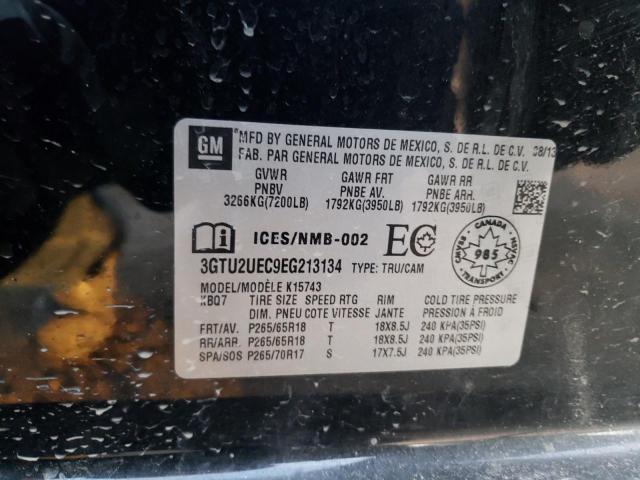 3GTU2UEC9EG213134 GMC Sierra K1500 Sle