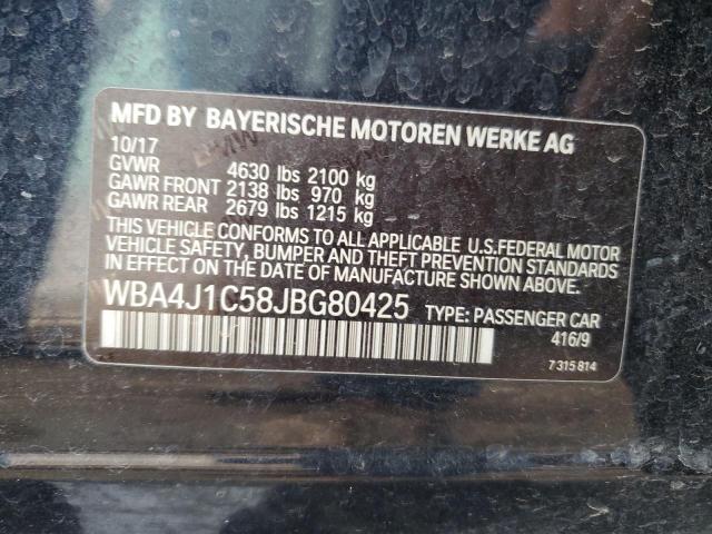 WBA4J1C58JBG80425 BMW 430i Gran Coupe