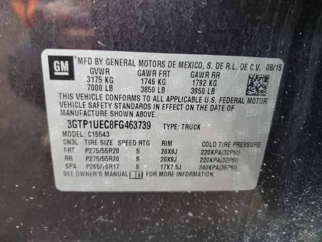 3GTP1UEC8FG463739 GMC Sierra C1500 Sle