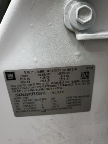 2GKALSEK5F6333915 GMC Terrain Slt