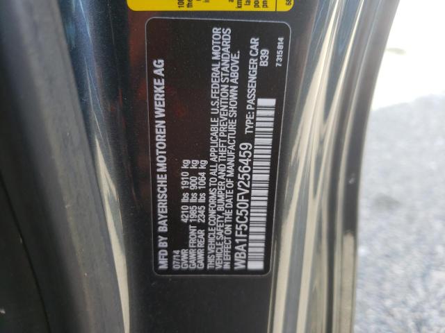 WBA1F5C50FV256459 BMW 228 I