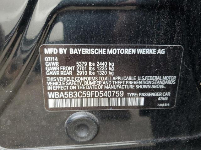 WBA5B3C59FD540759 BMW 535 XI