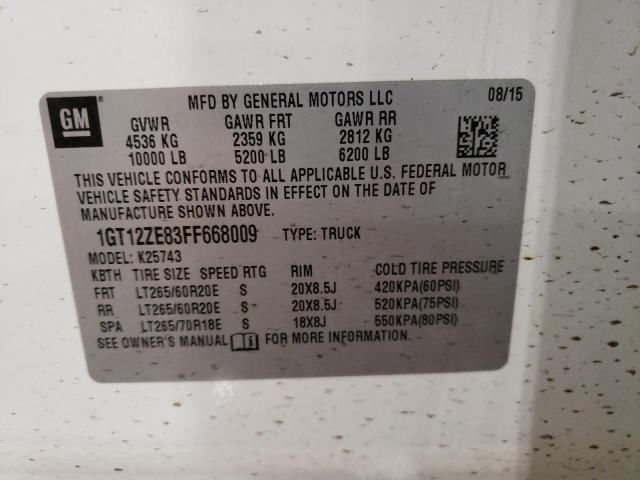 1GT12ZE83FF668009 GMC Sierra K2500 Slt