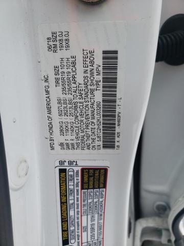 5J8TC2H52KL003260 Acura Rdx Technology