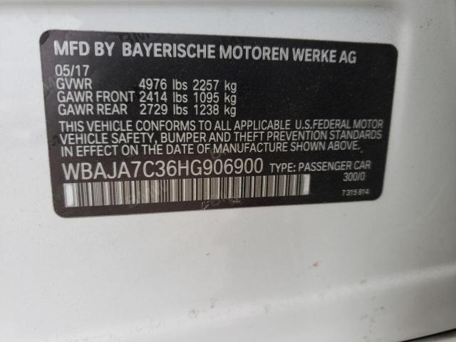 WBAJA7C36HG906900 BMW 530 XI