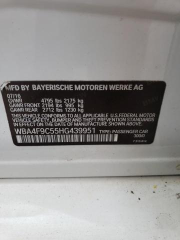 WBA4F9C55HG439951 BMW 430xi Gran Coupe