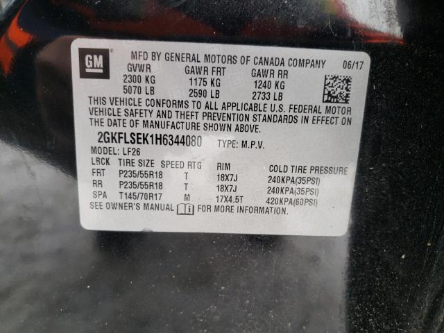 2GKFLSEK1H6344080 GMC Terrain Sle