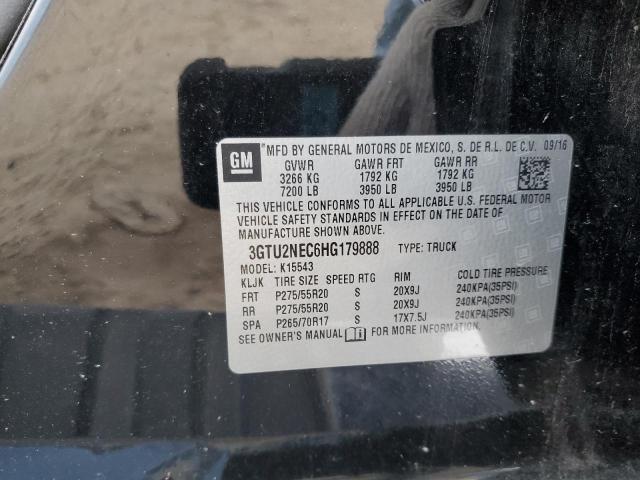 3GTU2NEC6HG179888 GMC Sierra K1500 Slt