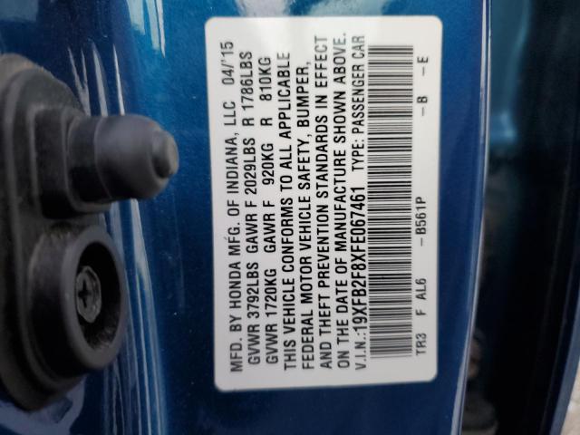 19XFB2F8XFE067461 Honda CIVIC EX