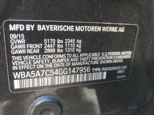 WBA5A7C54GG147956 BMW 528 XI