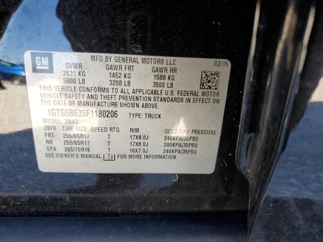 1GTG5BE35F1180206 GMC CANYON SLE