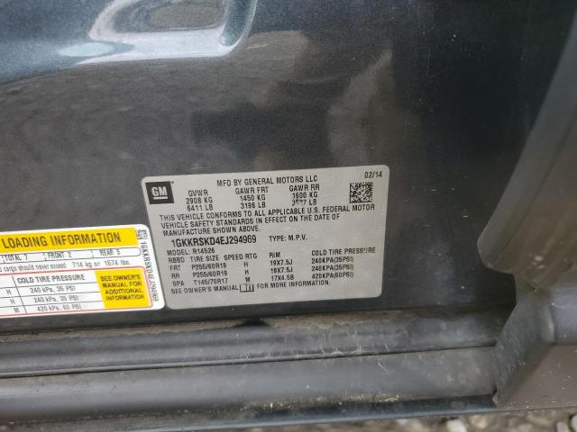 1GKKRSKD4EJ294969 GMC Acadia Slt-2