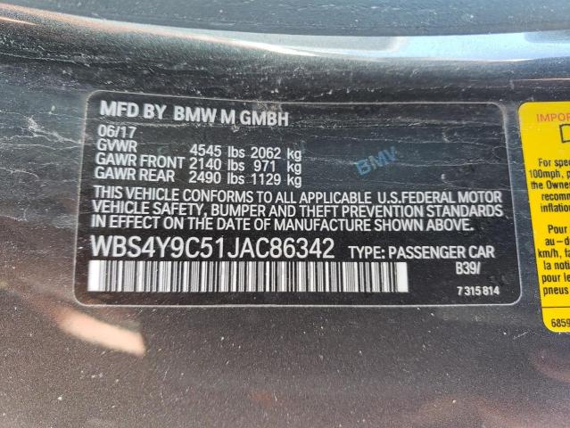 WBS4Y9C51JAC86342 BMW M4