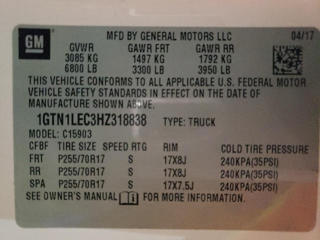 1GTN1LEC3HZ318838 GMC Sierra C1500