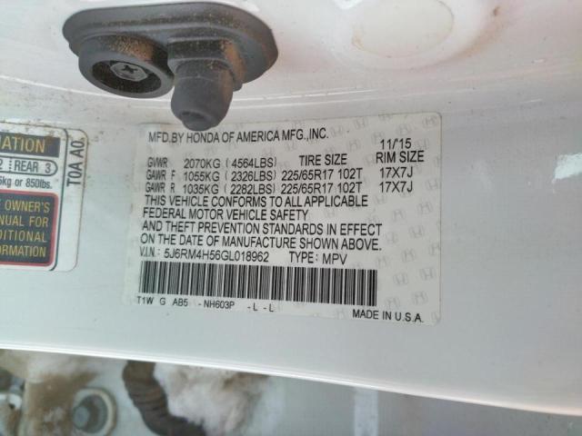 5J6RM4H56GL018962 Honda CR-V EX