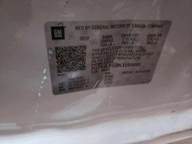 2GTV2LEC9K1193955 GMC Sierra Limited K1500