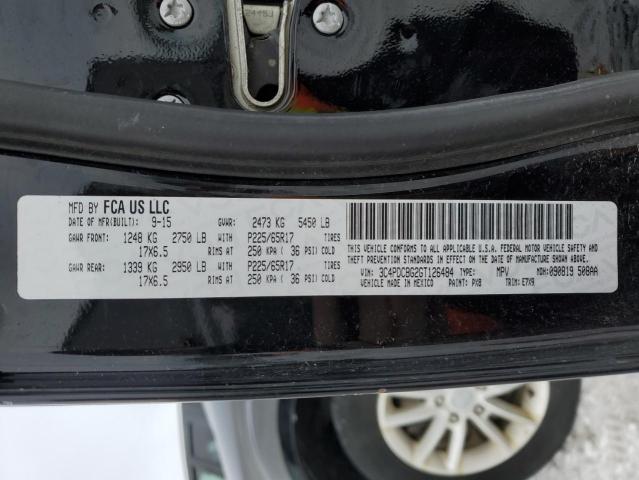 3C4PDCBG2GT126484 Dodge Journey Sxt