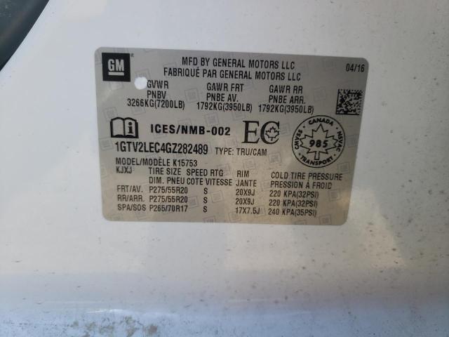 1GTV2LEC4GZ282489 GMC Sierra K1500