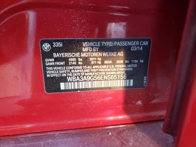 WBA3A9G56ENS65156 BMW 335 I
