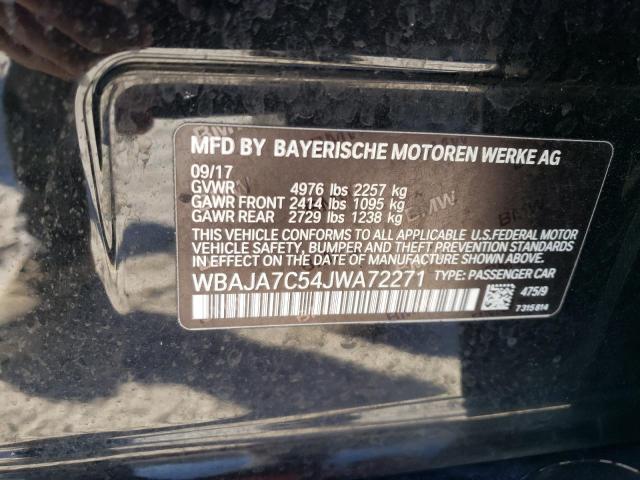 WBAJA7C54JWA72271 BMW 530 XI