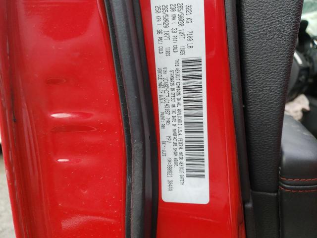 1C4SDHCT7JC143187 Dodge Durango R/t
