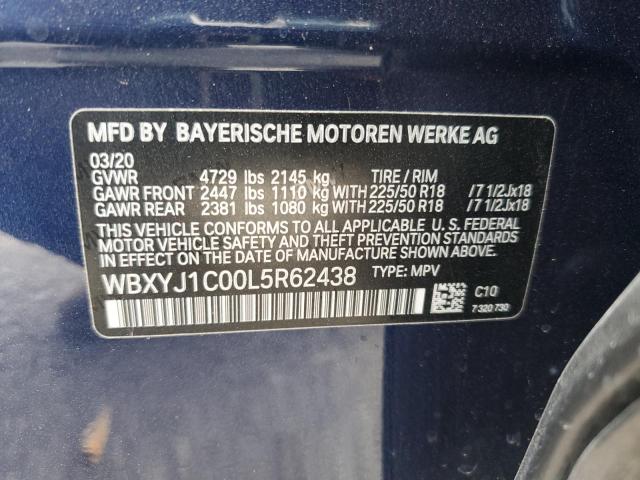 WBXYJ1C00L5R62438 BMW X2 Xdrive28i