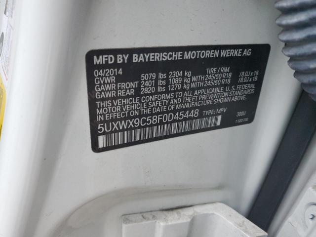 5UXWX9C58F0D45448 BMW X3 Xdrive28i